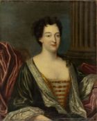 Troy, François de - Kreis des: Bildnis einer vornehmen Dame mit Katze