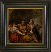 Lot und seine Töchter, Niederlande, 17. Jh.