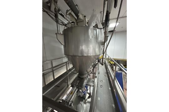 Stainless Steel Feeding Hopper - Image 1 of 7