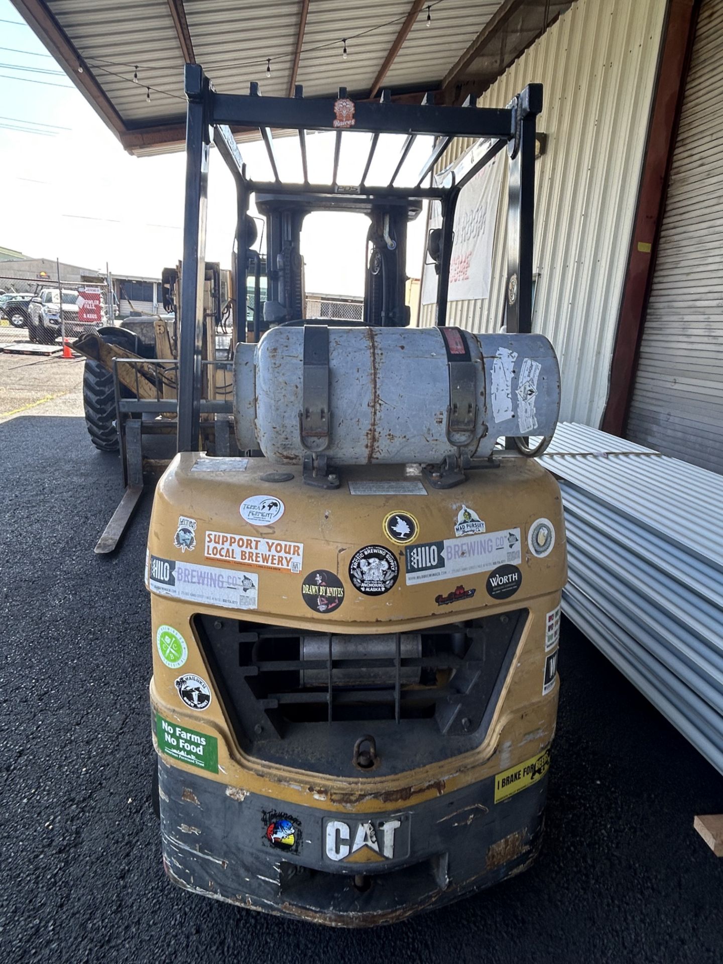 Caterpillar Forklift, Model C5000-LP, Serial No. AT9012655. 4,750 lbs capacity. - Image 2 of 8