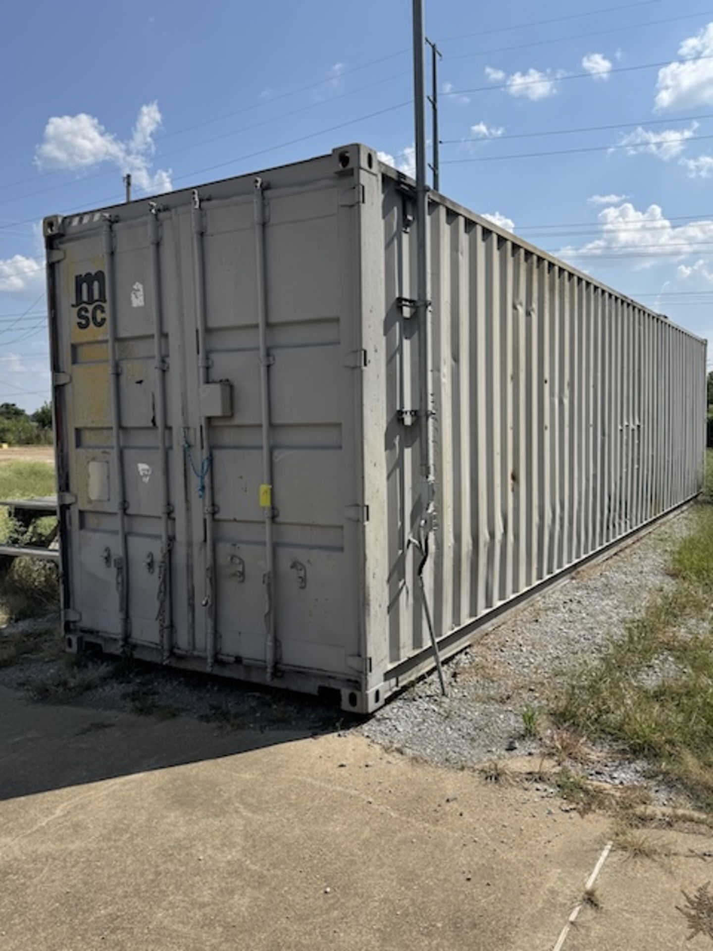 Conex Box, Rigging Fee: $500