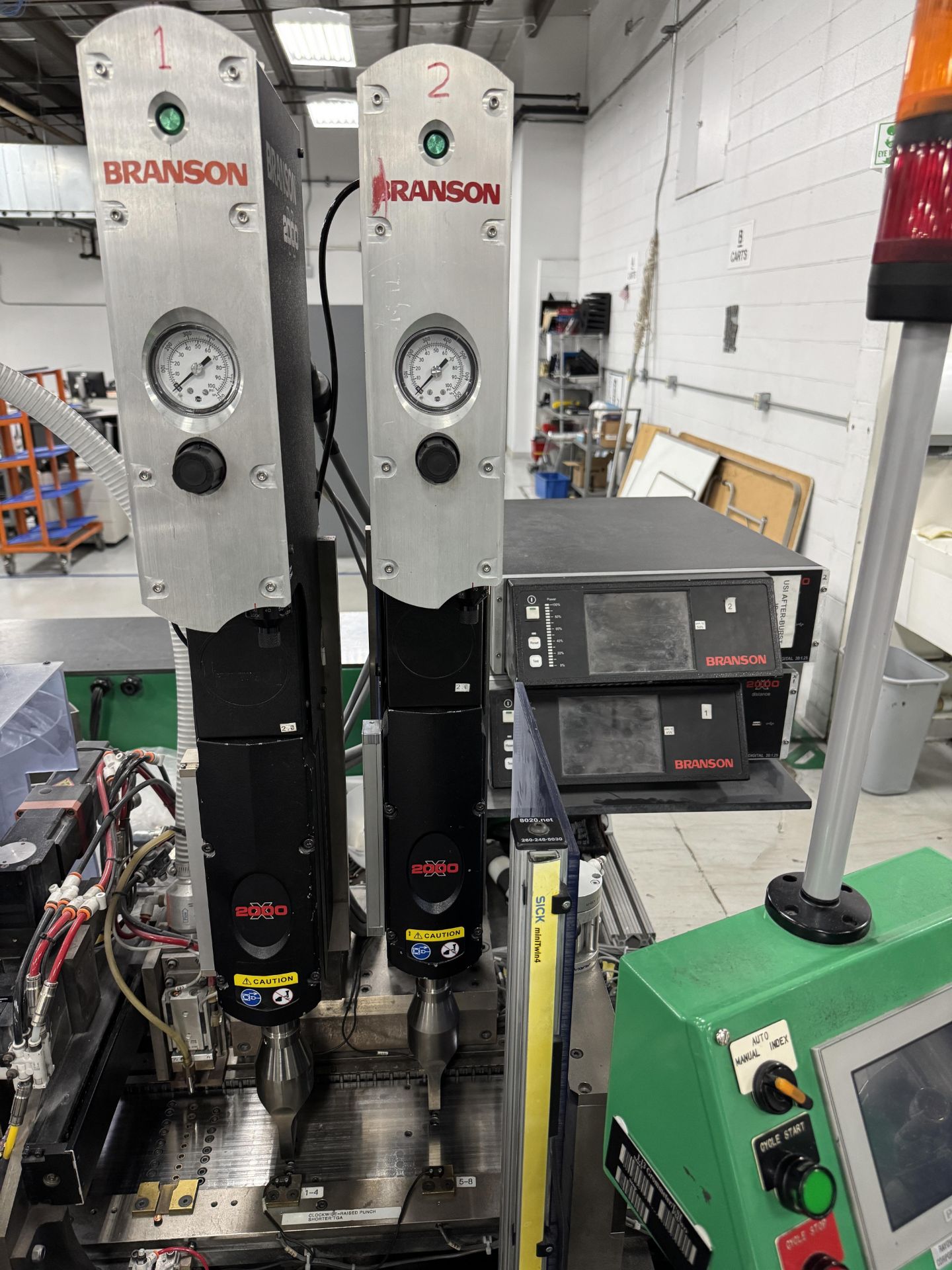 Branson X2000 Ultrasonic Welder, Serial# XHD10082352A, 200-240V, 50/60 ...