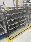 Portable Gravity Flow Rack with Roller Tracks, Removal/ Loading Fee: $50