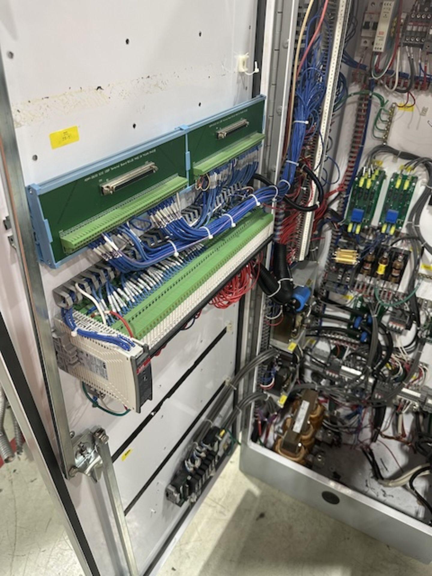 ABB TEST 2B - drive test bay with control cabinet; ABB A145-30 soft ...