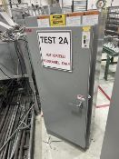 ABB TEST 2A - drive test bay with control cabinet and roll-in fixture, Removal/ Loading Fee: $450