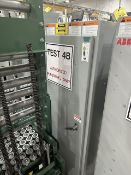 ABB TEST 4B - drive test bay with control cabinet; roll_in fixture, E_stop station, Removal/ Loading