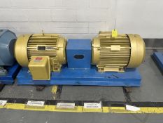 Baldor Reliance Super-E motor Dual Motor Test Unit, 60 HP Motors, Removal/ Loading Fee: $125