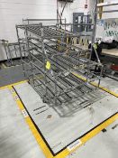 Gravity Flow Rack with Roller Tracks, Removal/ Loading Fee: $50