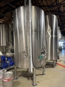 40 bbl JVNW Brite tank : for specs, See PDF Tank Drawings in full description