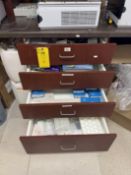 Lot of Contents of Drawers (All Photoed), Agilent HPLC Columns, VWR 13mm Syringe Filters, Phenomenex