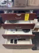 Lot of Contents of Drawers (All Photoed), Includes Thermo Scientific 75003607 Rotor, Thermo