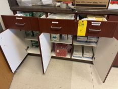 Lot of Contents of Drawers and Cabinets (All Photoed), Includes Kimtech Delicate Task Wipers, Fisher