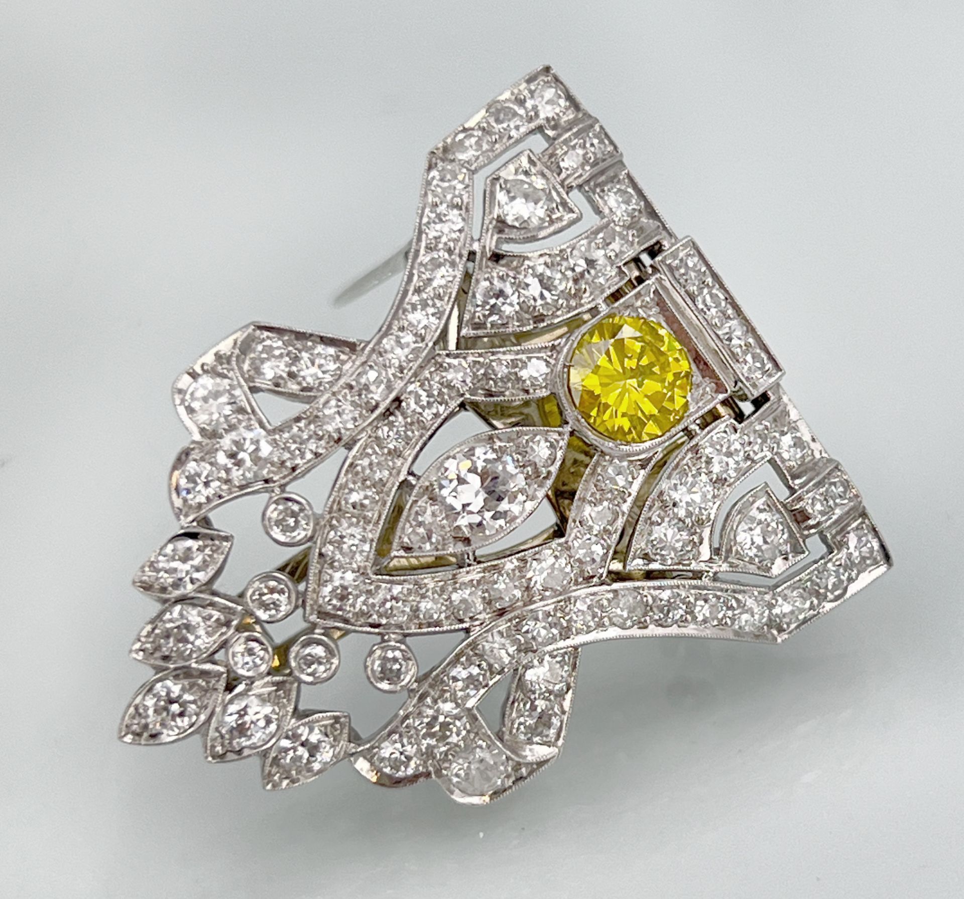 Brosche Art Deco