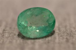 loser kolumbianischer Smaragd