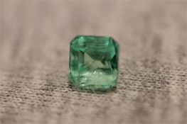 loser kolumbianischer Smaragd