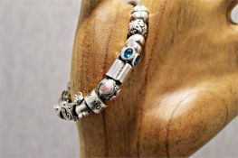 Pandoraarmband mit 17 Charms