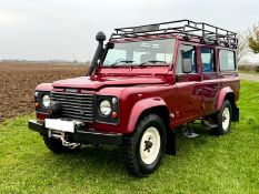 "RESERVE MET" LAND ROVER DEFENDER TD5 110 *COUNTY EDITION* TD5 - 9 SEATER - T REG - ULTIMATE SPEC!