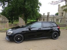 (Reserve Met) MERCEDES A200d AUTOS/S "AMG LINE" (HATCHBACK) - LEATHER - AIR CON - SAT NAV - 17 REG