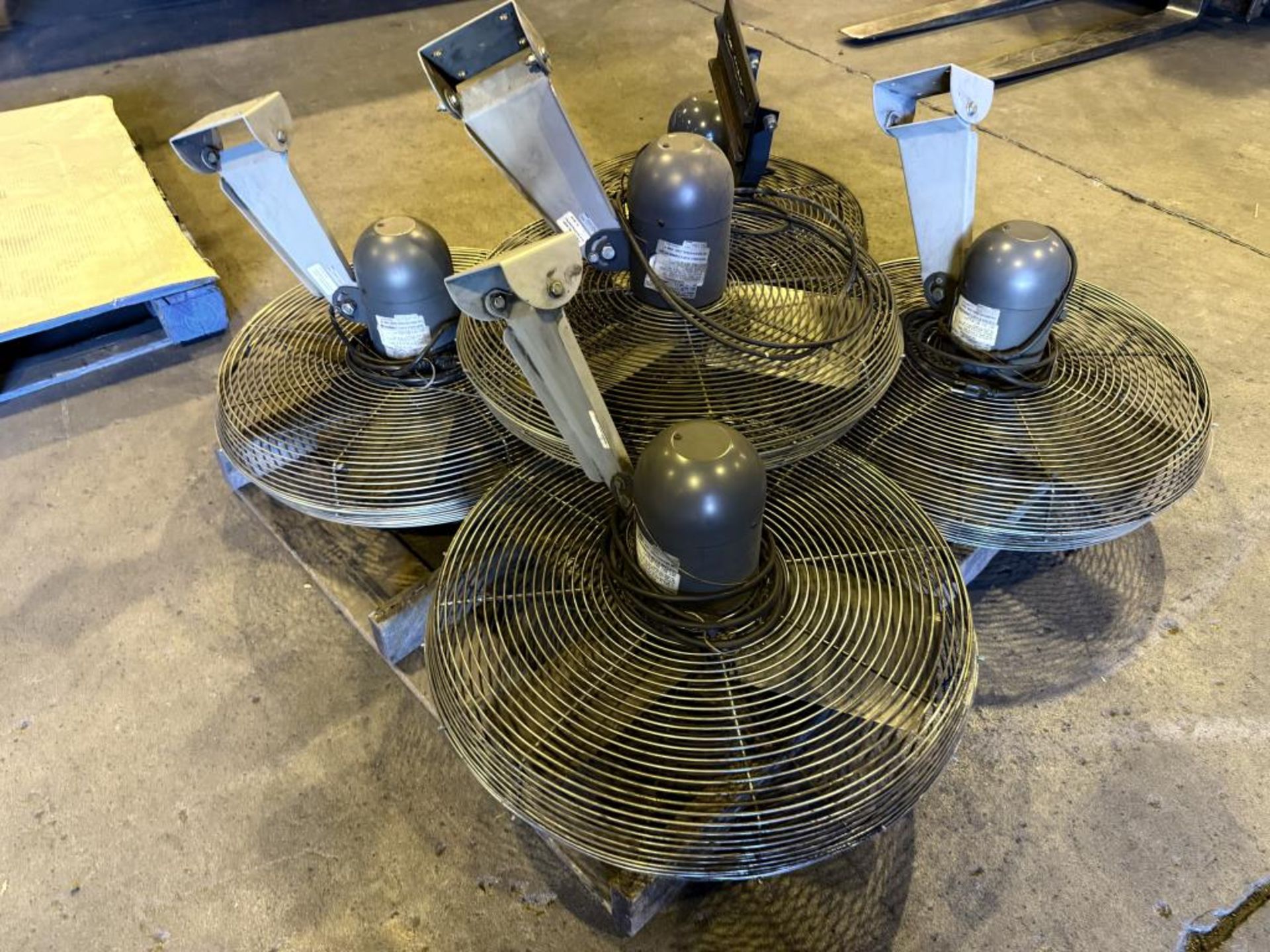 (5) Mountable Shop Fans