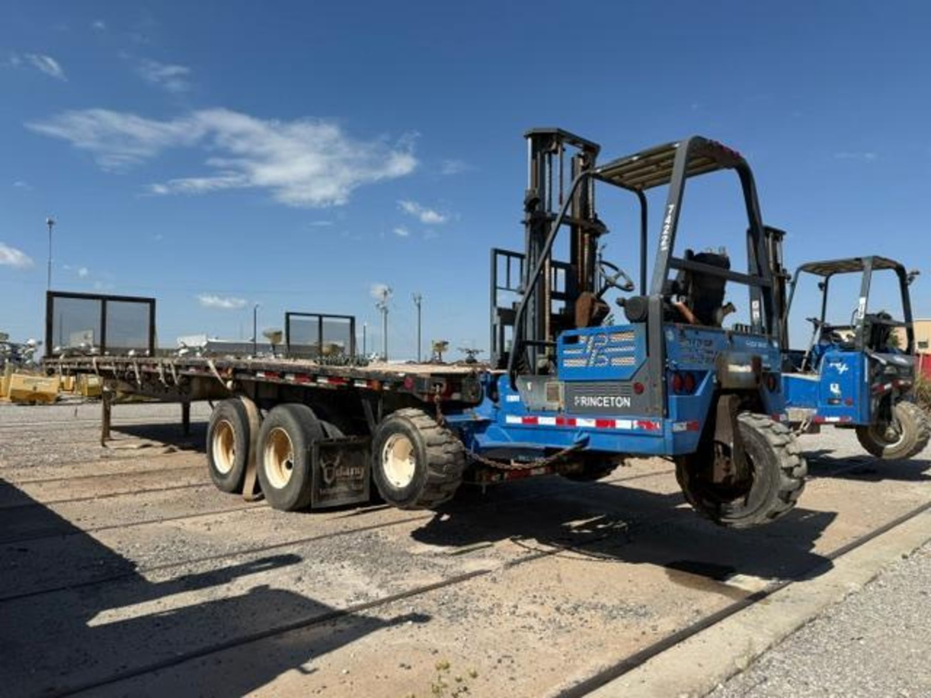 { Choice of lots: 117, 118, 119 } 2011 Bright Coop Flatbed Trailer with ...