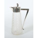 Karaffe mit Silbermontur 20. Jh.,