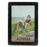 Werbeschild "ALPURSA KAKAO"