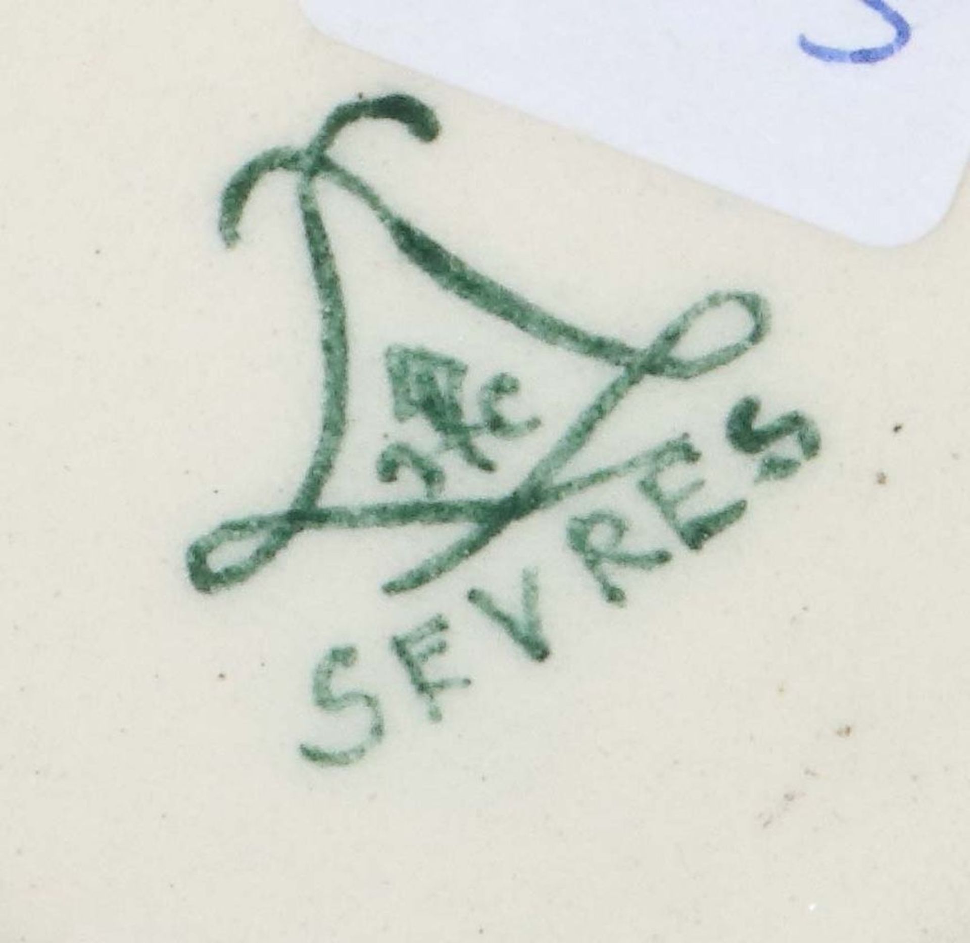 Sèvres-Ochsenblutvase Frankreich, ca. - Bild 3 aus 3