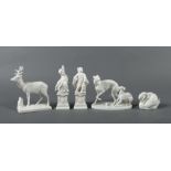 5 Nymphenburg-Figuren Nach 1900,