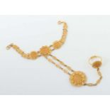 Orientalischer Handschmuck modern,