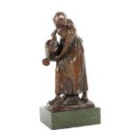 Bildhauer des 19./20. Jh. "Gärtnerin",
