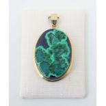 Anhänger mit Stein modern, Fassung