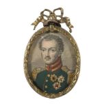 Grafiker des 19. Jh. Miniaturbildnis