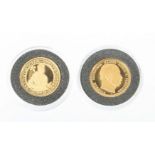 2 Münzen Nachprägungen: "Portugaleser