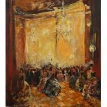 Maler des 20. Jh. "Ballszene",