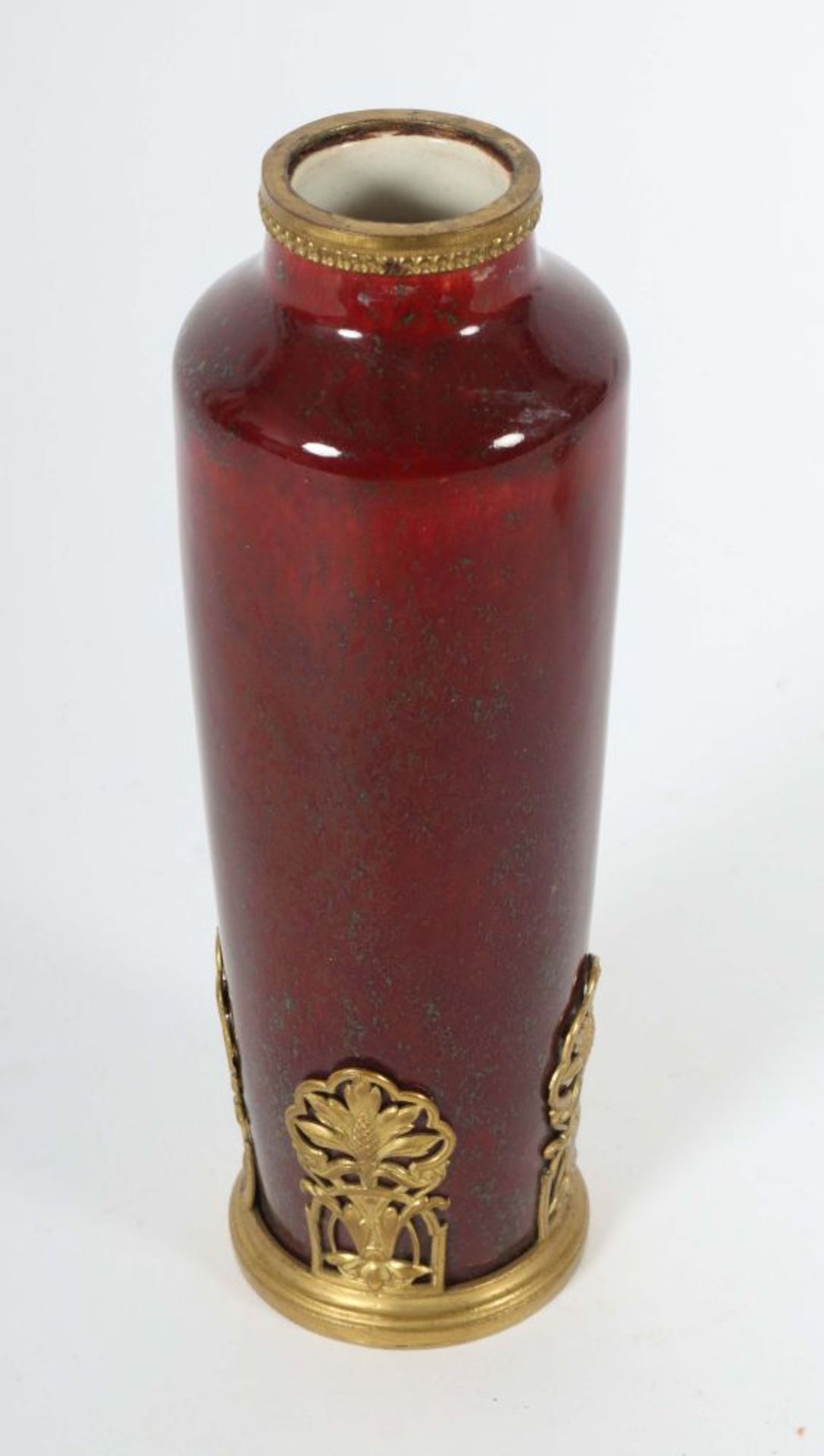 Sèvres-Ochsenblutvase Frankreich, ca. - Bild 2 aus 3