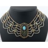 Prachtvolles Collier 1915, Fassung