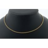 Goldkette modern, Gelbgold 585,