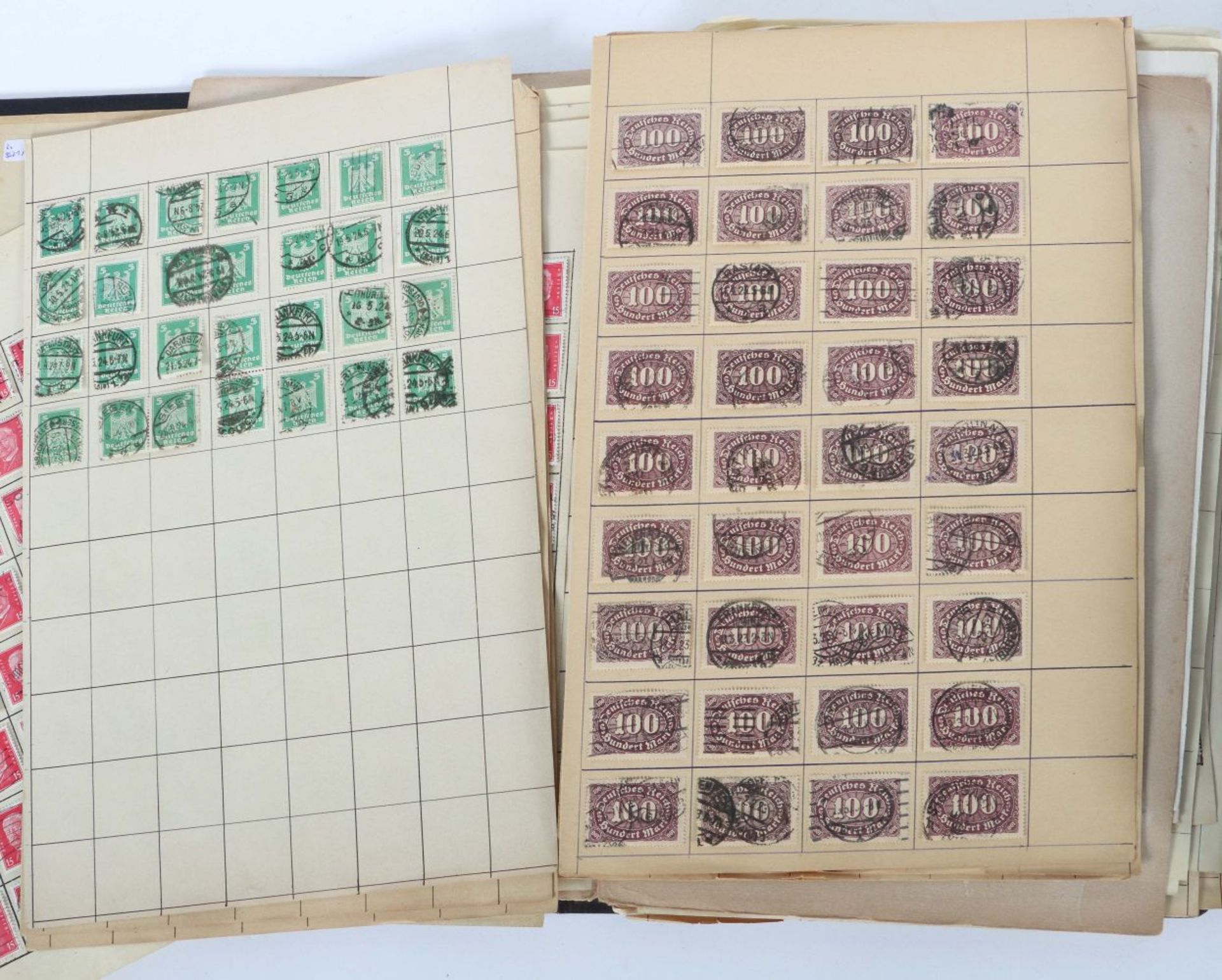 2 Briefmarkenalben 2 Alben mit zahlr. - Bild 6 aus 6