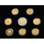 Sammlung Euro- und Mark-Münzen