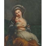 Maler des 19. Jh. "Selbstbildnis mit