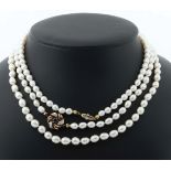 2 Perlenketten modern,