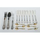 Konvolut Besteckteile Jezler & Cie.