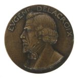 Medaille Frankreich, 1933, Bronze,