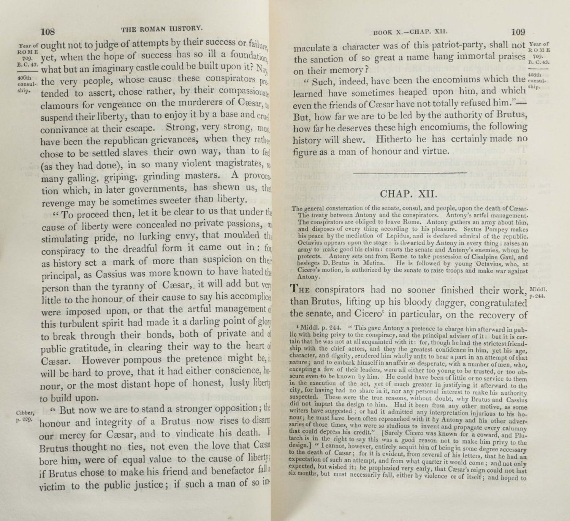 Hooke, Nathaniel The Roman History; - Bild 3 aus 3