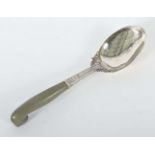 Zierlöffel 20. Jh., Silber 925/Holz,