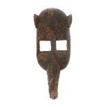 Tiermaske der Dogon Mali, Holz,