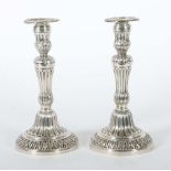 Paar einflammige Kerzenleuchter 19.