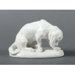 "Hund mit Schnecke" Nymphenburg, nach