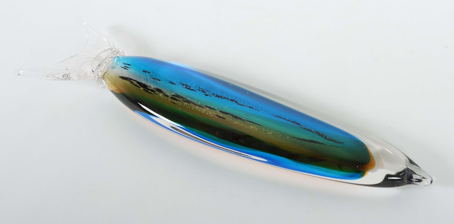 Großer polychromer Glasfisch - Bild 2 aus 2