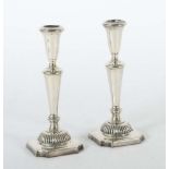 Paar einflammige Kerzenleuchter 20.